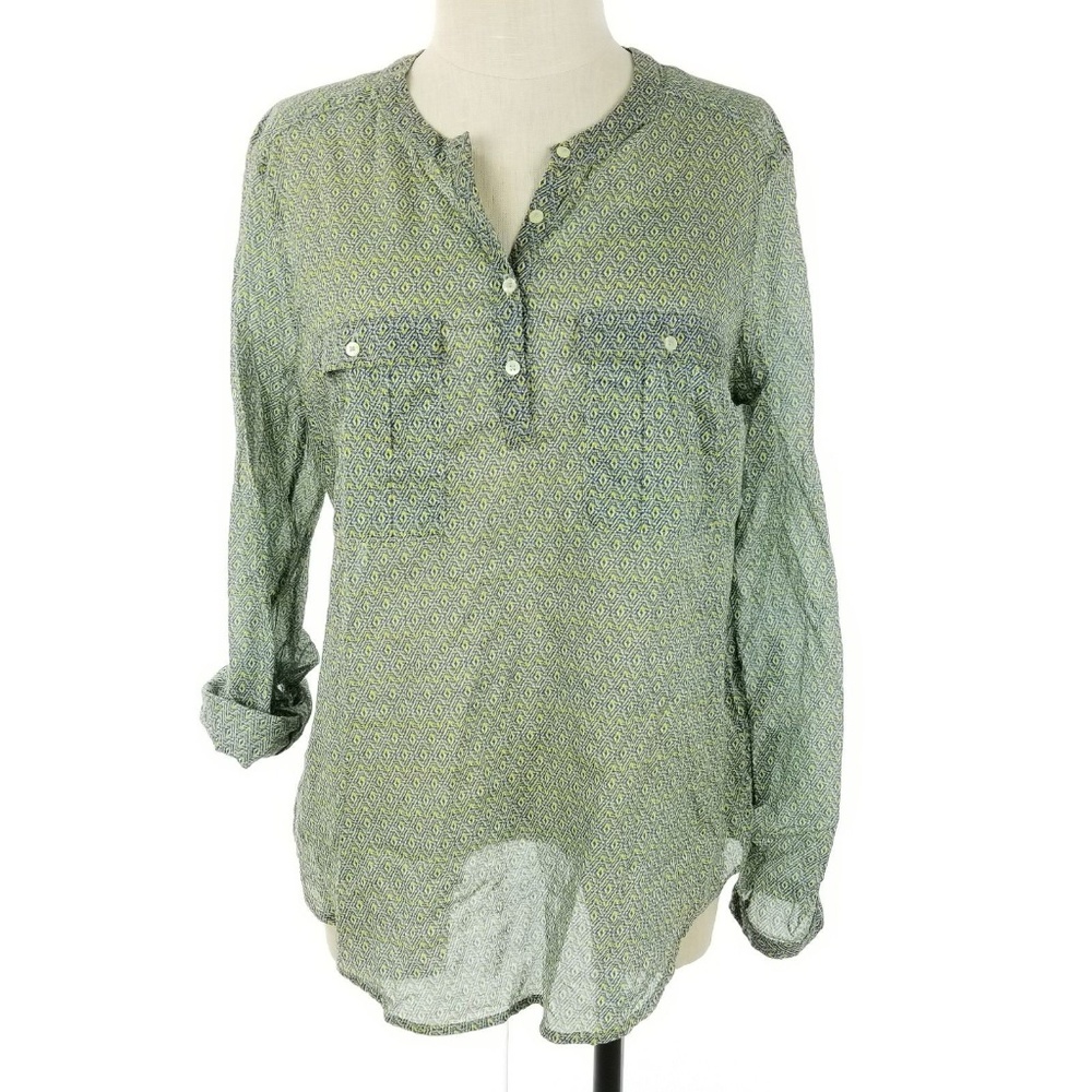 Holding Horses Top Tab Collar Button Down